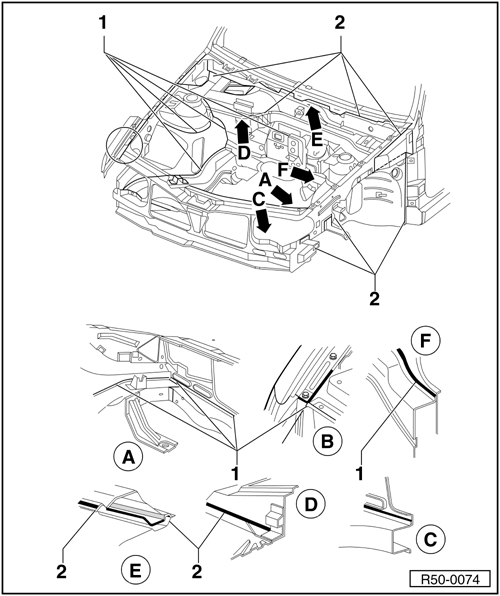 Painting Manual (Gol 1995 ?): Technical data – Volkswagen Polo Mk4