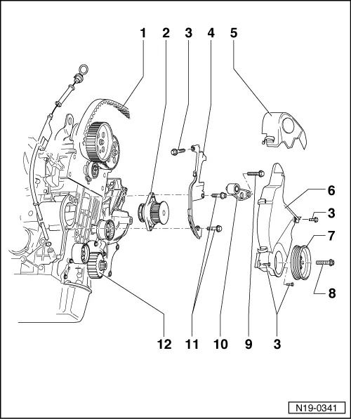 Volkswagen Manuals > Polo Mk4 > Engine > 4 Cyl. injection