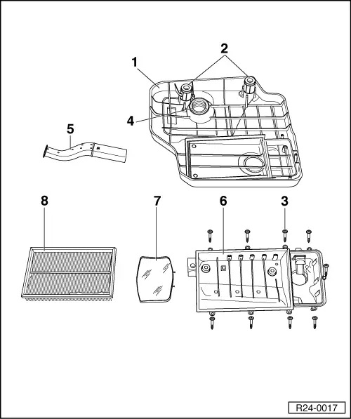 Volkswagen Service and Repair Manuals > Polo Mk4 > Engine > 4