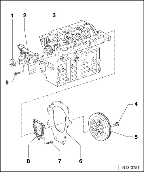Volkswagen Workshop Manuals Polo Mk4 Engine 4 Cyl Diesel 
