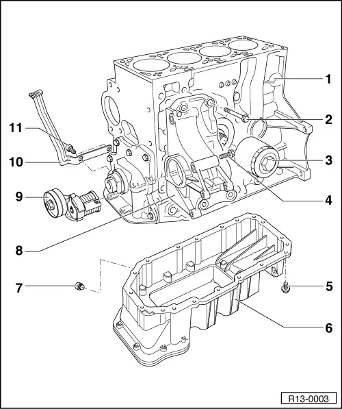 Volkswagen Manuals > Polo Mk4 > Engine > 4 Cyl. injection