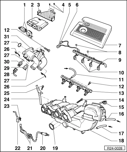 Volkswagen Service and Repair Manuals > Polo Mk4 > Engine 4