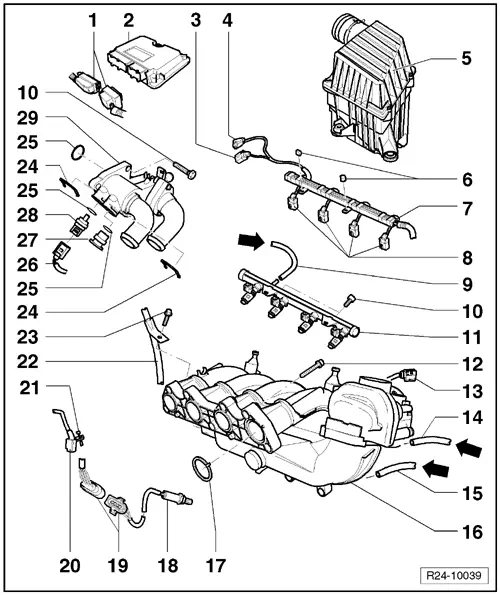 Volkswagen Service and Repair Manuals > Polo Mk4 > Engine 4