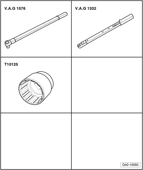 Volkswagen Service and Repair Manuals > Polo Mk4 > Running gear, axles, steering