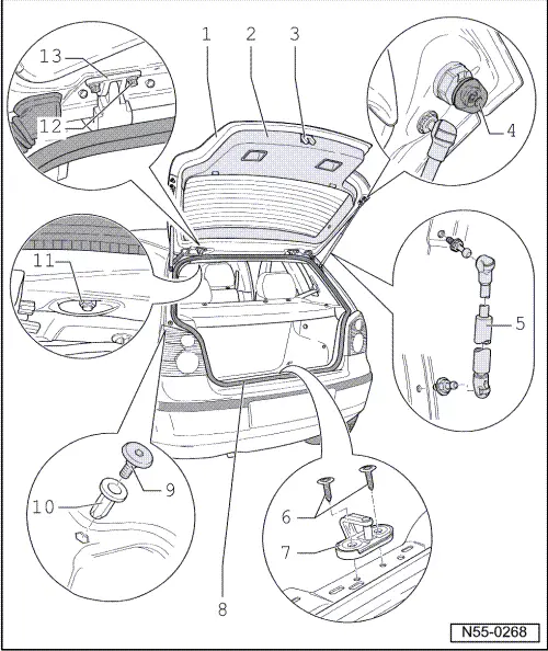 Volkswagen Service and Repair Manuals > Polo Mk4 > Body