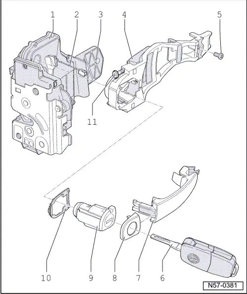 Volkswagen Service and Repair Manuals > Polo Mk4 > Body