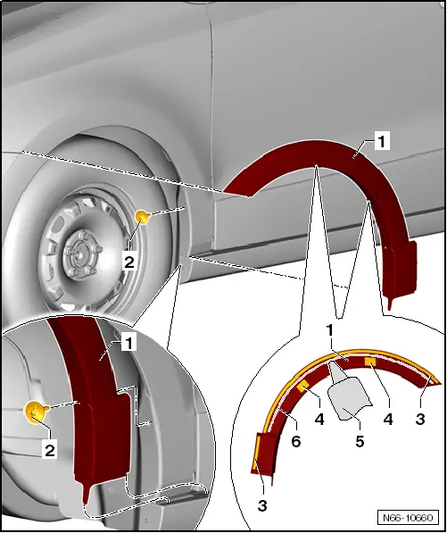 Volkswagen Manuals > Polo Mk5 > Body > General body repairs