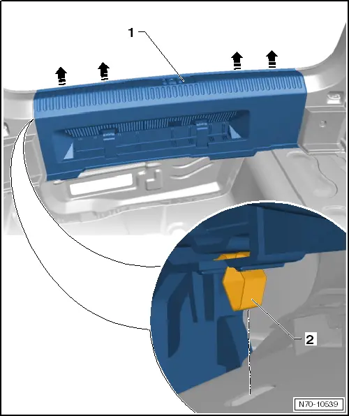 Volkswagen Service and Repair Manuals > Polo Mk5 > Body General body repairs