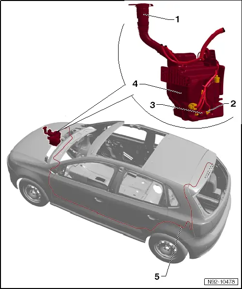Volkswagen Service and Repair Manuals > Polo Mk5 > Vehicle