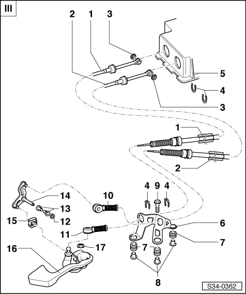 Volkswagen Service and Repair Manuals > Polo Mk5 > Power transmission 5speed manual