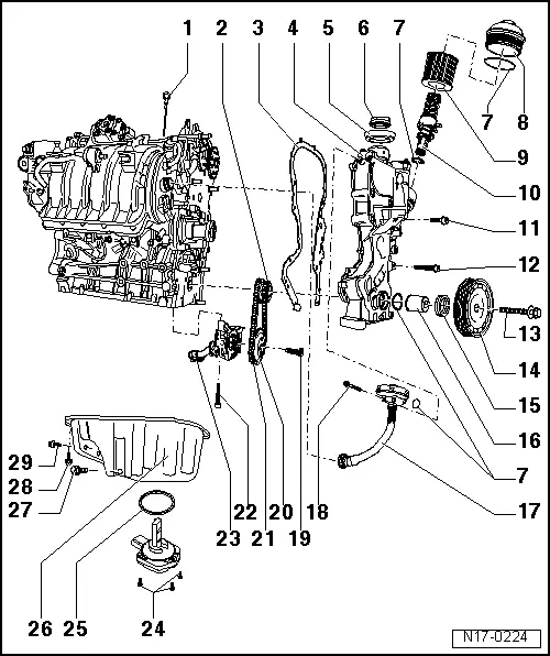 Volkswagen Workshop Manuals > Polo Mk5 > Power unit > 4-cyl. injection