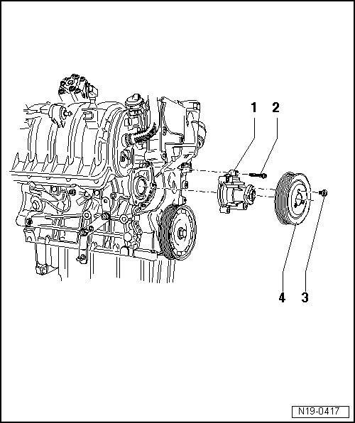 Volkswagen Workshop Manuals > Polo Mk5 > Power unit > 4-cyl. injection