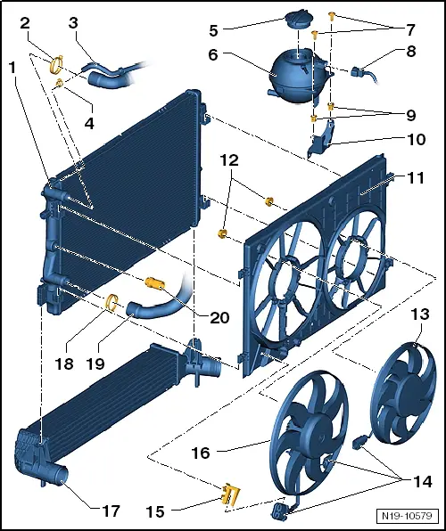 Volkswagen Service and Repair Manuals > Polo Mk5 > Power unit 4cylinder injection