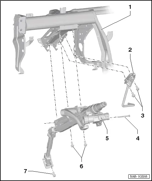 Volkswagen Manuals > Polo Mk5 > Running gear, axles, steering
