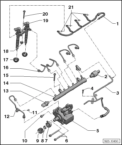 Volkswagen Service and Repair Manuals > Polo Mk5 > Power unit