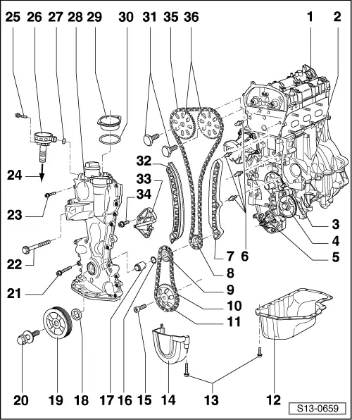 Volkswagen Service and Repair Manuals > Polo Mk5 > Power unit