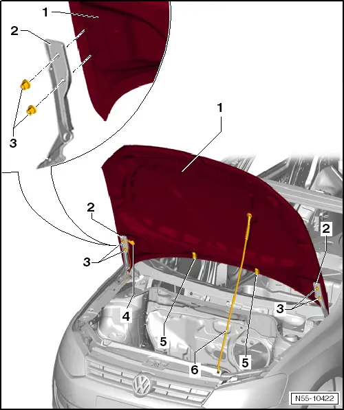 Volkswagen Service and Repair Manuals > Polo Mk5 > Body