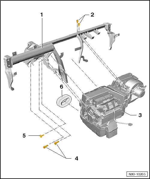 Volkswagen Service and Repair Manuals > Polo Mk5 > Heating