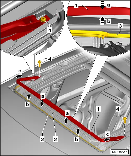 Volkswagen Service and Repair Manuals > Polo Mk5 > Body General body repairs