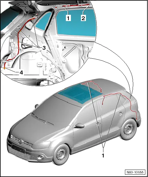 Volkswagen Service and Repair Manuals > Polo Mk5 > Body