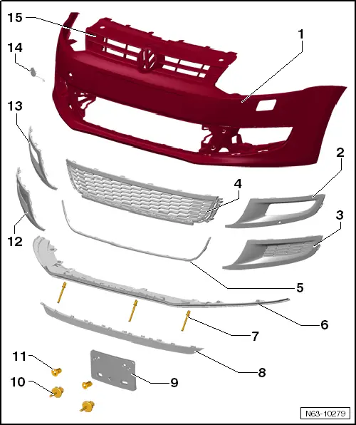 Volkswagen Service and Repair Manuals > Polo Mk5 > Body