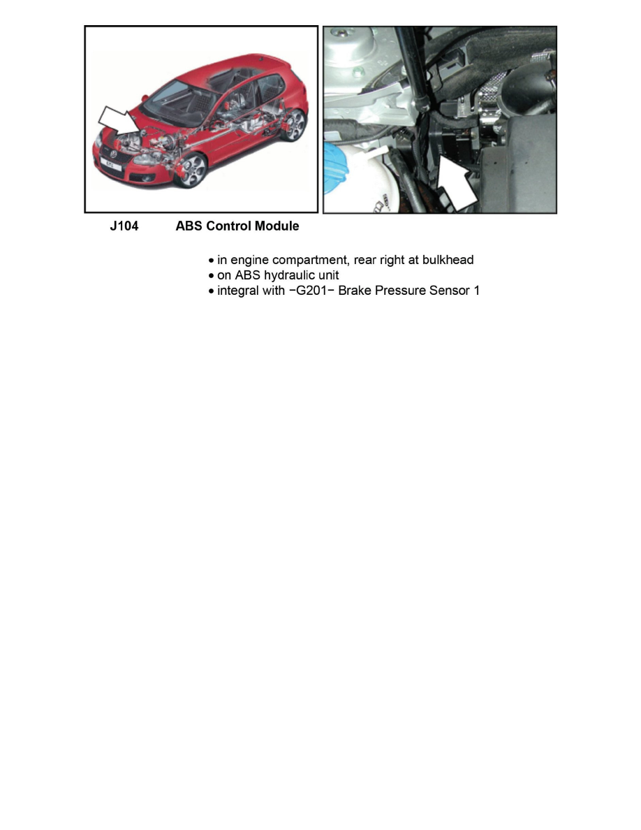 Volkswagen Service and Repair Manuals > Rabbit L52.5L (BGQ