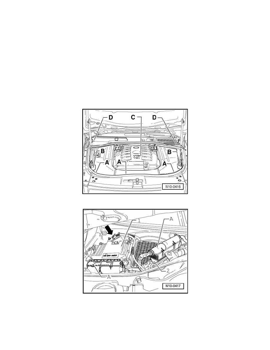 Volkswagen Manuals > Touareg V105.0L DSL Turbo (BWF) (2006