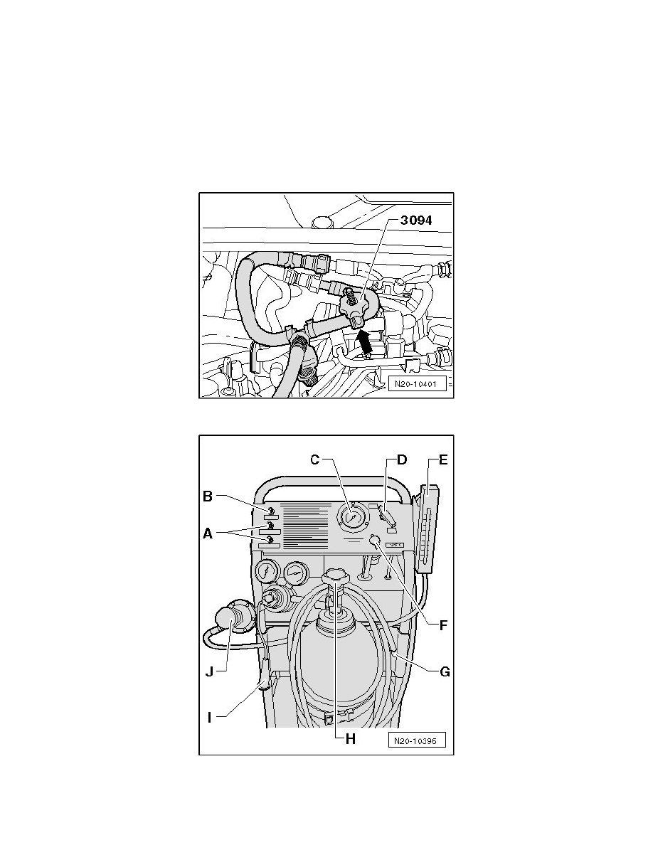Powertrain Management > Emission Control Systems > Evaporative Emissions  System > Leak Detection Pump, Evaporative Volkswagen Workshop Manuals > ...