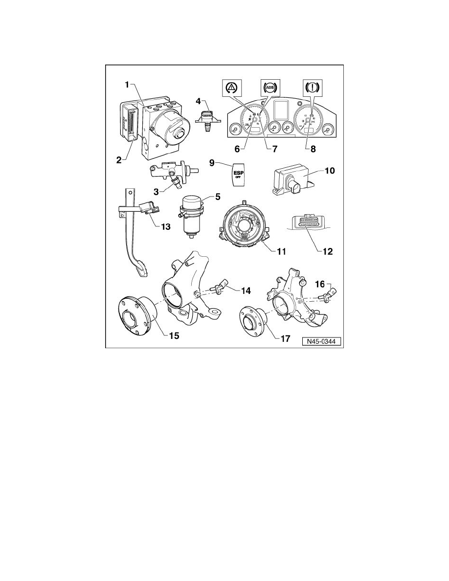 Volkswagen Service and Repair Manuals > Touareg V63.2L (BMX
