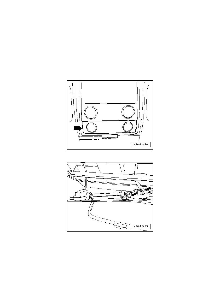 Volkswagen Manuals > Touareg V84.2L (BAR) (2007) > Starting