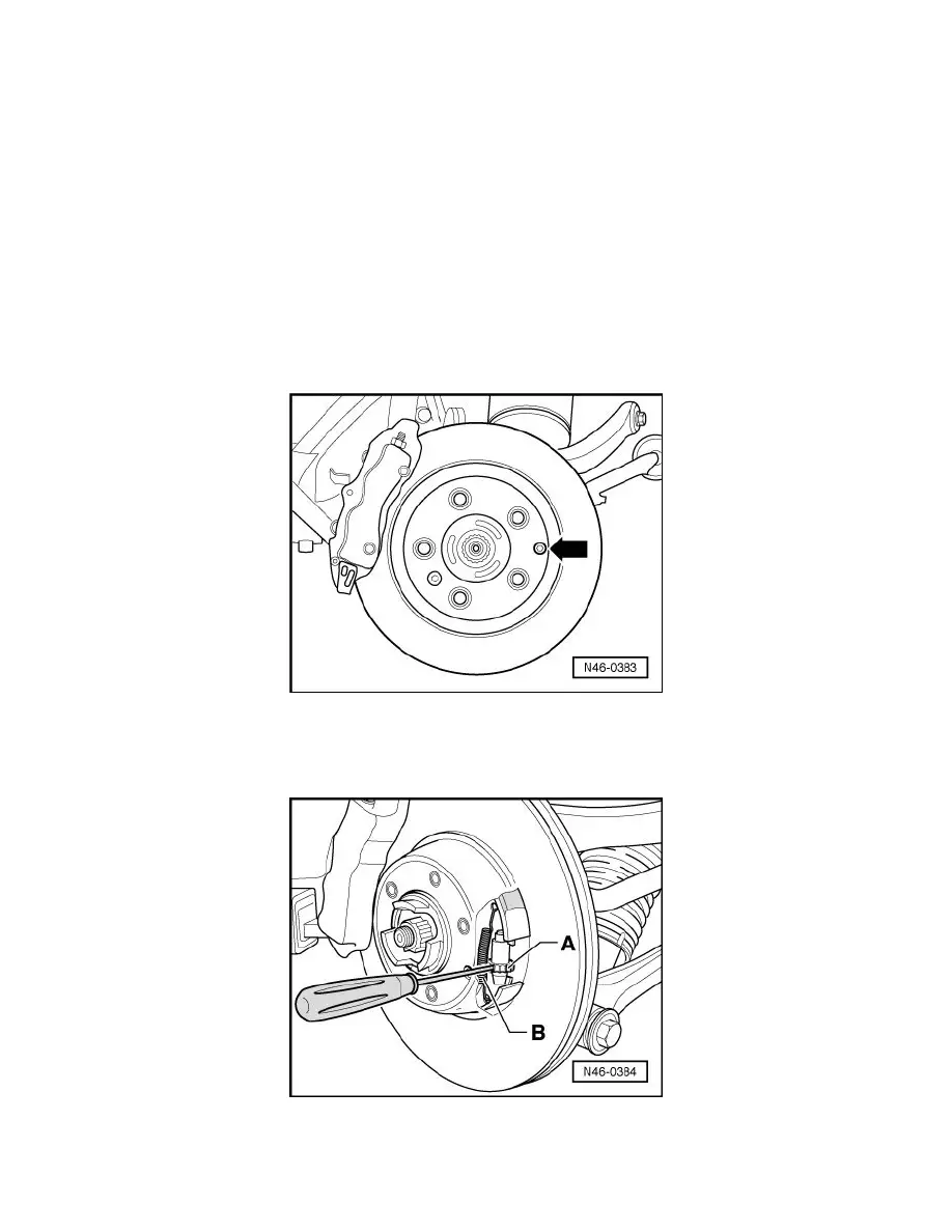 Volkswagen Workshop Manuals > Touareg V8-4.2L (BHX) (2004) > Brakes and ...