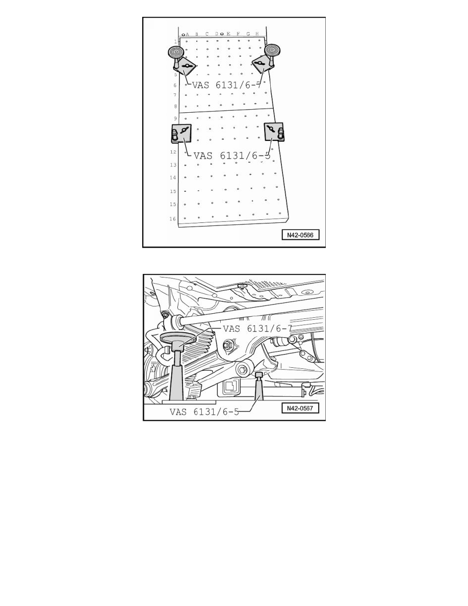 Volkswagen Workshop Manuals > Touareg V8-4.2L (BHX) (2004) > Steering