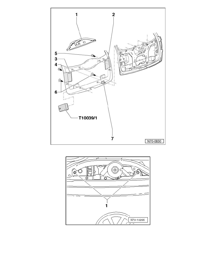 Volkswagen Workshop Manuals > Touareg V8-4.2L (BHX) (2004) > Body and