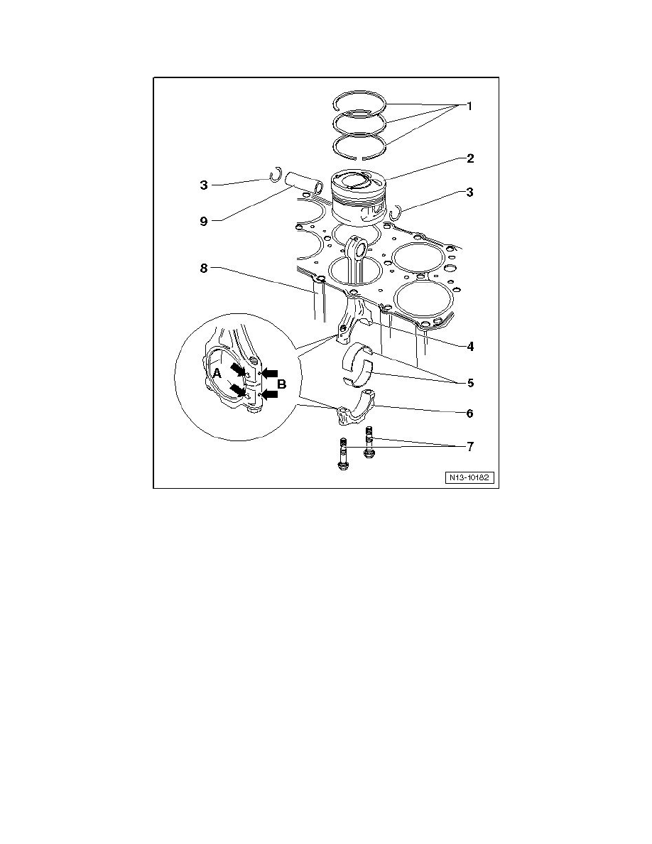 Volkswagen Workshop Manuals > Touareg 2 V6-3.6L (BHK) (2008) > Engine