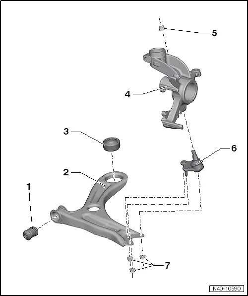 Volkswagen Service and Repair Manuals > Up! > Running gear