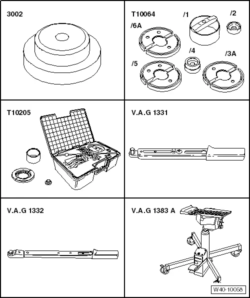 Volkswagen Service and Repair Manuals > Up! > Running gear