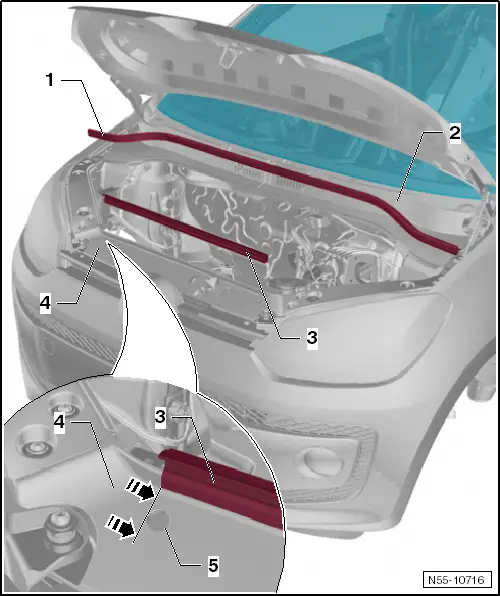 Volkswagen Service and Repair Manuals > Up! > Body > General