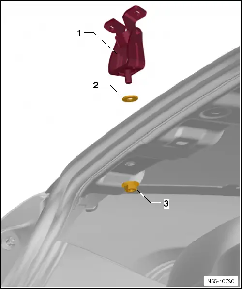 Volkswagen Service and Repair Manuals > Up! > Body General body repairs, exterior