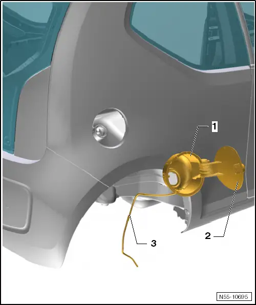 Volkswagen Manuals > Up! > Body > General body repairs