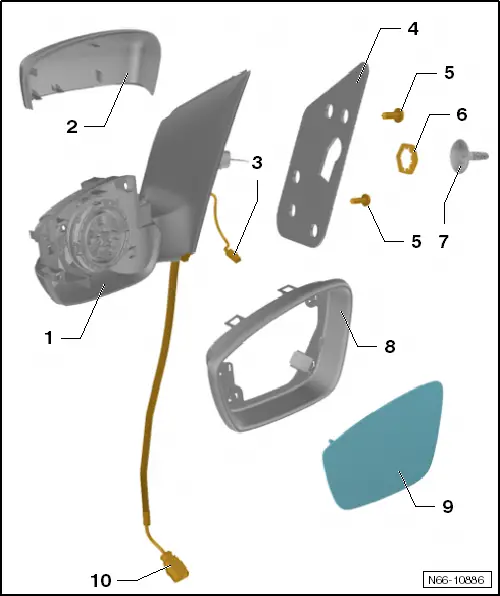 Volkswagen Manuals > Up! > Body > General body repairs