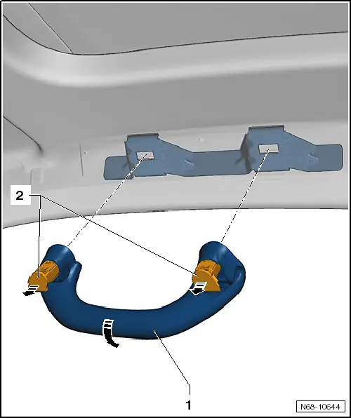 Volkswagen Service and Repair Manuals > Up! > Body General