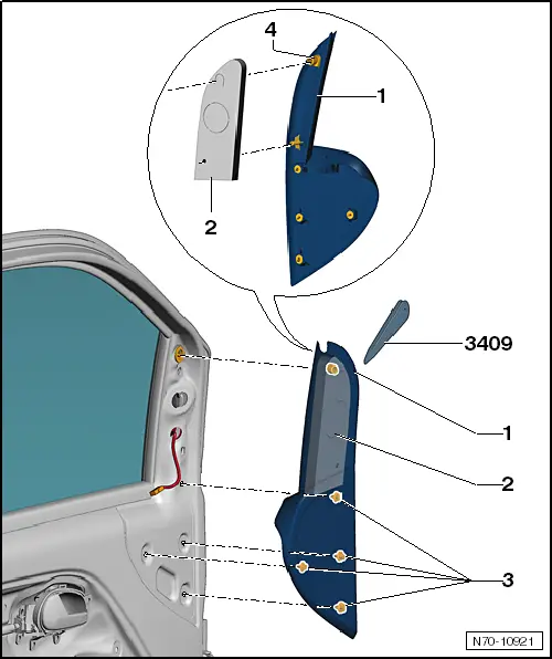 Volkswagen Service and Repair Manuals > Up! > Body General
