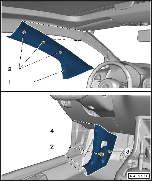 Volkswagen Service and Repair Manuals > Up! > Body > General