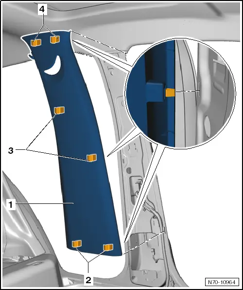 Volkswagen Service and Repair Manuals > Up! > Body General