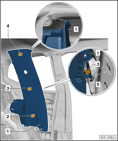 Volkswagen Service and Repair Manuals > Up! > Body General