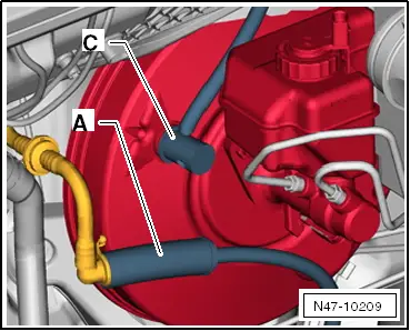 Volkswagen Workshop Service and Repair Manuals > Up! > Brake systems