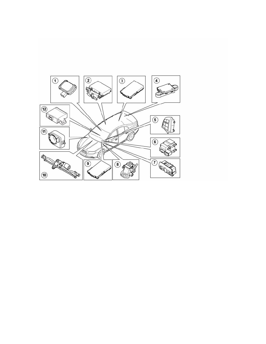 Volvo Manuals > S80 AWD V84.4L VIN 85 B8444S (2008) > Relays