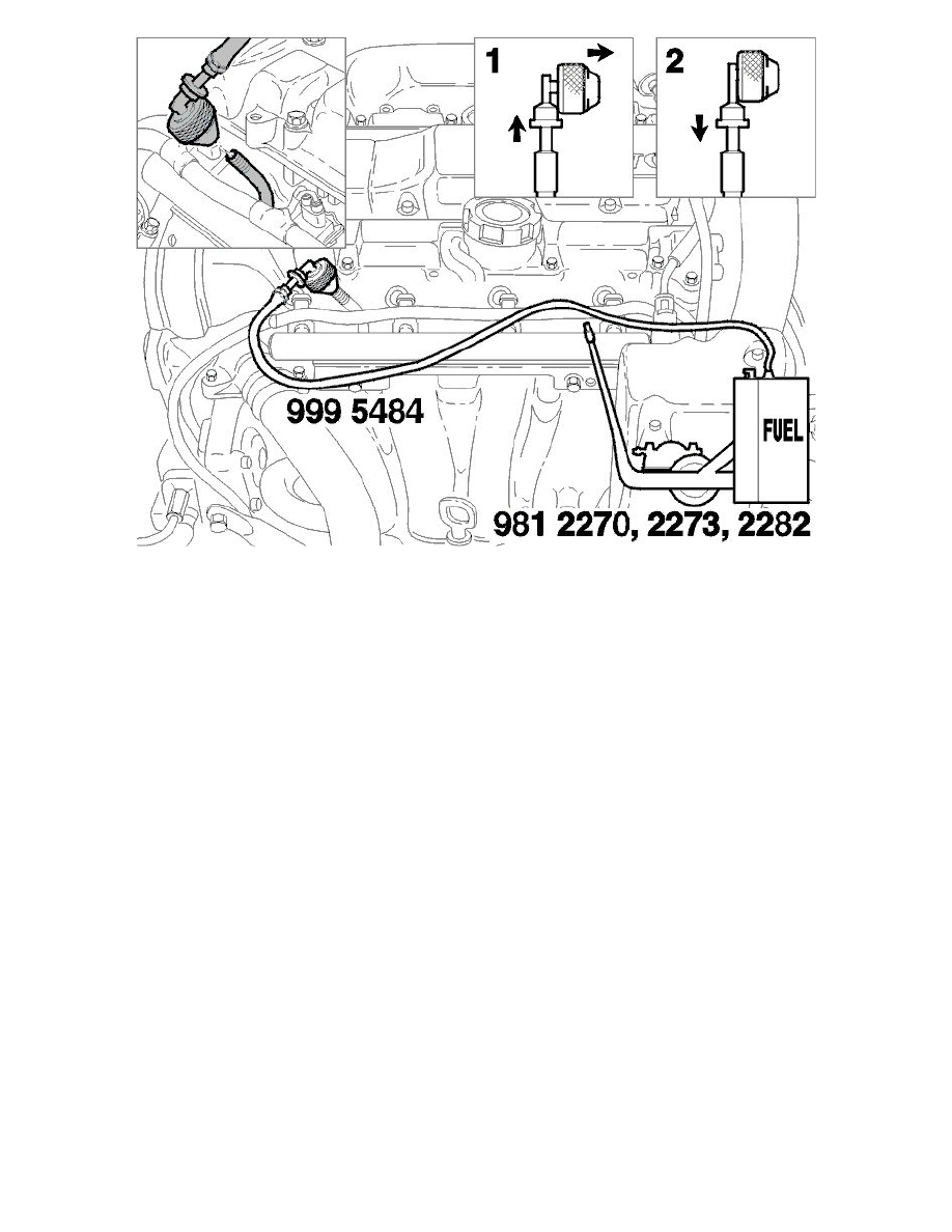 Engine, Cooling and Exhaust > Engine > Cylinder Head Assembly > Fuel  Pressure Release > System Information > Service and Repair > Draining The  Fuel ...