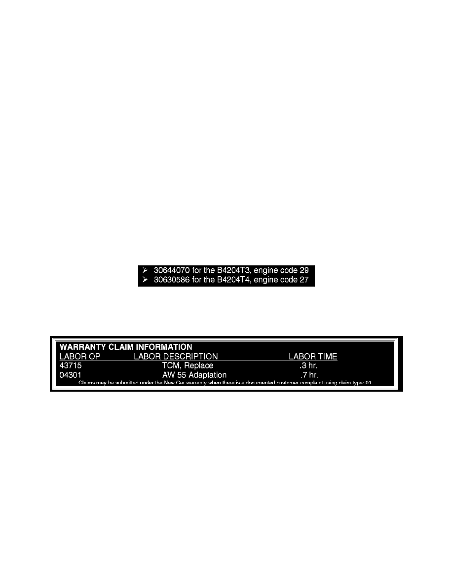 Volvo Workshop Service and Repair Manuals > V40 L4-1.9L Turbo VIN 29 ...