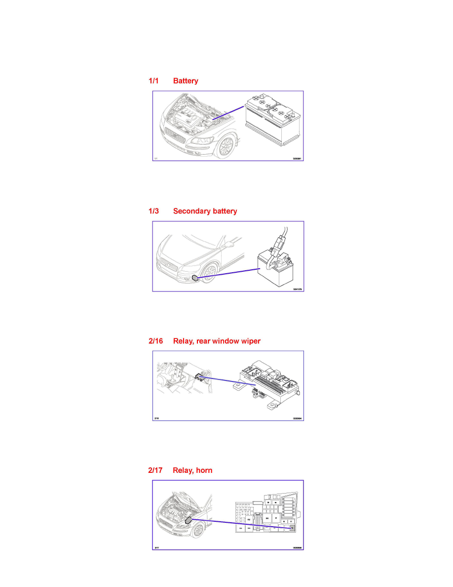 Volvo Service and Repair Manuals > V50 T5 FWD L52.5L Turbo
